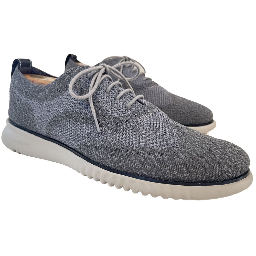 Cole Haan 2.ZeroGrand Stitchlite Oxford Shoes Men's Sz 11.5 Gray Casual Sneakers